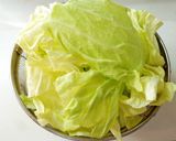 茹でキャベツのねぎおかか和え♪作り方1写真