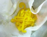 水菜とパプリカのさっぱり胡麻和え♪作り方5写真