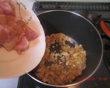 オクラと鶏肉料理作り方3写真