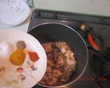 オクラと鶏肉料理作り方5写真