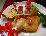 漬け込んで焼くだけ♪ローストチキン作り方6写真