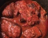 牛バラ肉の赤ワイン煮込み作り方6写真