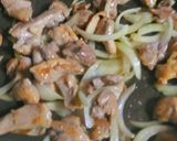 鶏もも肉の生姜焼き丼作り方4写真