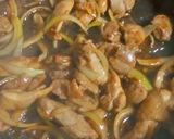 鶏もも肉の生姜焼き丼作り方5写真