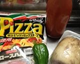 蓮根ピザ作り方1写真