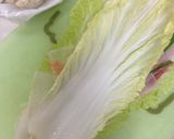 |・) 白菜と豚肉の重ね蒸し(余り物編)作り方11写真