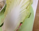 |・) 白菜と豚肉の重ね蒸し(余り物編)作り方12写真
