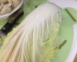 |・) 白菜と豚肉の重ね蒸し(余り物編)作り方13写真
