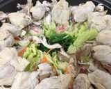 |・) 白菜と豚肉の重ね蒸し(余り物編)作り方17写真