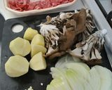 常備調味料で。簡単ハヤシライス作り方1写真