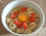 おから明太丼作り方1写真