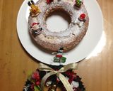 クリスマスケーキ☆リース型☆作り方13写真