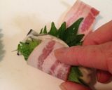 簡単☆ジューシー！牡蠣のベーコン巻き作り方5写真