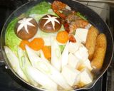 パパのおでん風野菜鍋作り方4写真