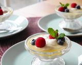 ライム＆メイプル風味☆ベリーのレアチーズ作り方10写真
