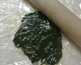 キャラ弁に！濃い緑の美味しいカラーシート作り方2写真