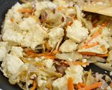 ごぼうたっぷり炒り豆腐【作りおき】作り方4写真