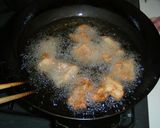 ジューシー鶏からの蒸しキャベツごま和え作り方3写真