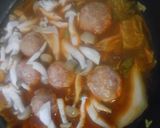 鶏肉団子と白菜のピリ辛ケチャップ煮作り方9写真