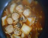 鶏肉団子と白菜のピリ辛ケチャップ煮作り方11写真