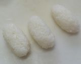 ハムステーキ塩昆布むすび作り方4写真