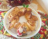 クリスマスリース♪ベーコンチーズエピ☆作り方5写真
