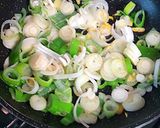 ねぎ味噌とツナのお焼き♪作り方3写真