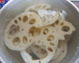 蓮根のツナ&玉葱挟み揚げ☆青のり風味作り方1写真