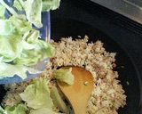 鮭フレークとレタスのチャーハン作り方3写真