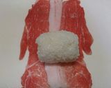 肉巻きおにぎり☆焼肉のたれ作り方2写真
