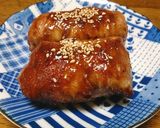 肉巻きおにぎり☆焼肉のたれ作り方8写真