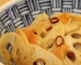味醂が決め手！レンコンのきんぴら作り方4写真