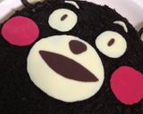★オレオで真っ黒くまモンチーズケーキ★作り方13写真