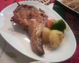 ♡骨付きチキンのオーブン焼き♡X'mas作り方5写真