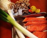 サーモンの味噌バターソテー♪作り方1写真