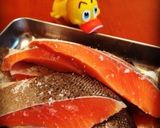 サーモンの味噌バターソテー♪作り方2写真