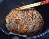 鉄分補給♪レバーと人参の生姜煮作り方5写真
