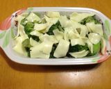 ブロッコリーの胡麻和えチーズ焼き♪作り方2写真