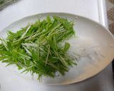 大根と水菜のツリーサラダ作り方2写真