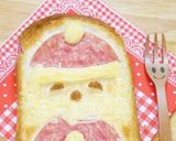 ✿食パンde簡単サンタさん✿作り方6写真
