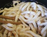 納豆とアボカドのクリーミーうどん作り方2写真