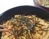 納豆とアボカドのクリーミーうどん作り方4写真