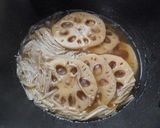 お正月のおせちにも★蓮根とえのきの牛肉煮作り方3写真