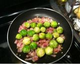 芽キャベツの美味しい炒め物作り方2写真