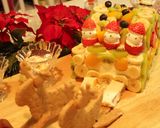 2011☆サンタさんのお家ケーキ作り方20写真