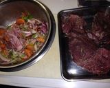 牛肉赤ワイン煮 簡単ごちそう作り方2写真