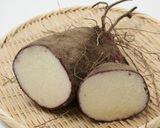 つくね芋（赤）の鉄板焼き作り方1写真