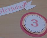 3歳のお誕生日ケーキ♪2歳でも何歳でも♪作り方1写真