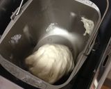 HBで楽チン♪もちふわナン♡ハム包み作り方1写真