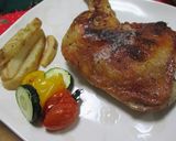 ♡骨付きチキンのオーブン焼き♡X'mas作り方11写真